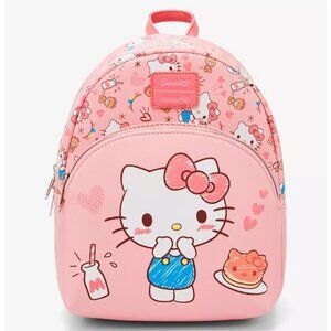 Loungefly Hello Kitty Mini Backpack Teddy Bear Treats Bag Sanrio New
